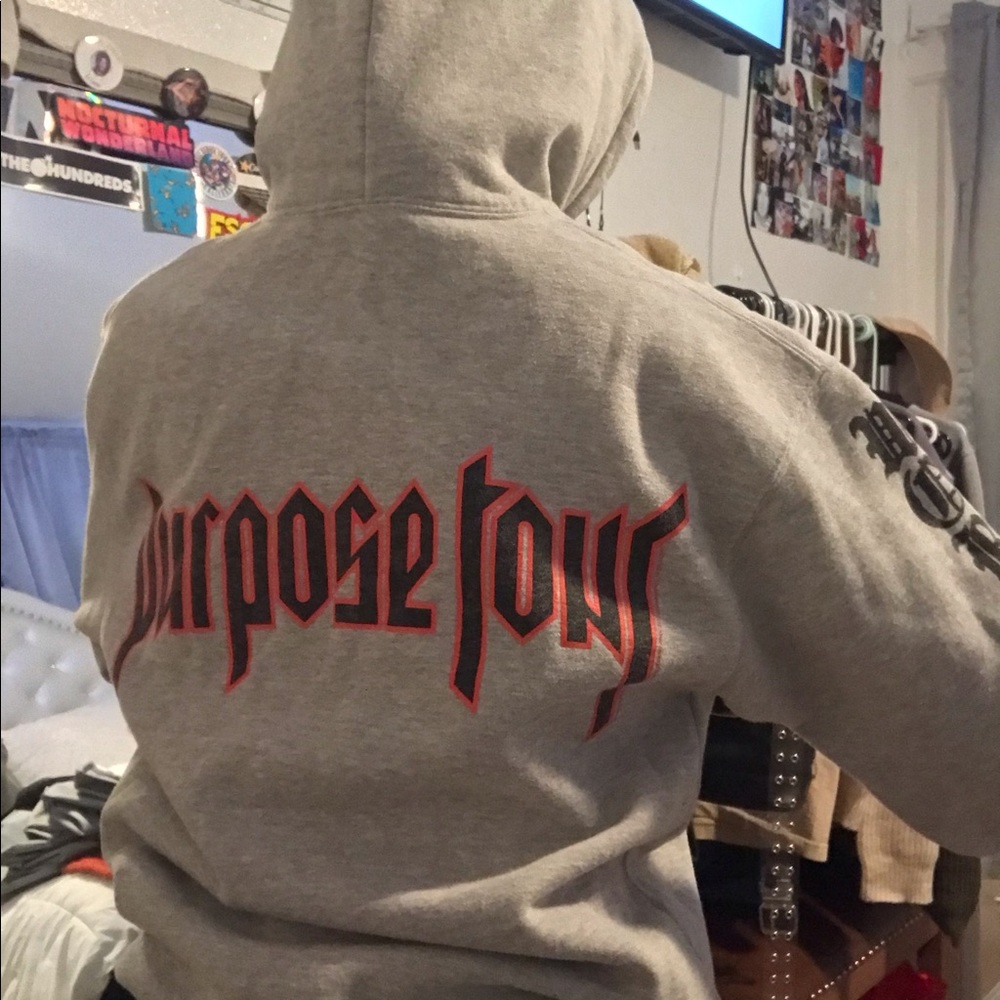 JUSTIN BIEBER PURPOSE TOUR SWEATER